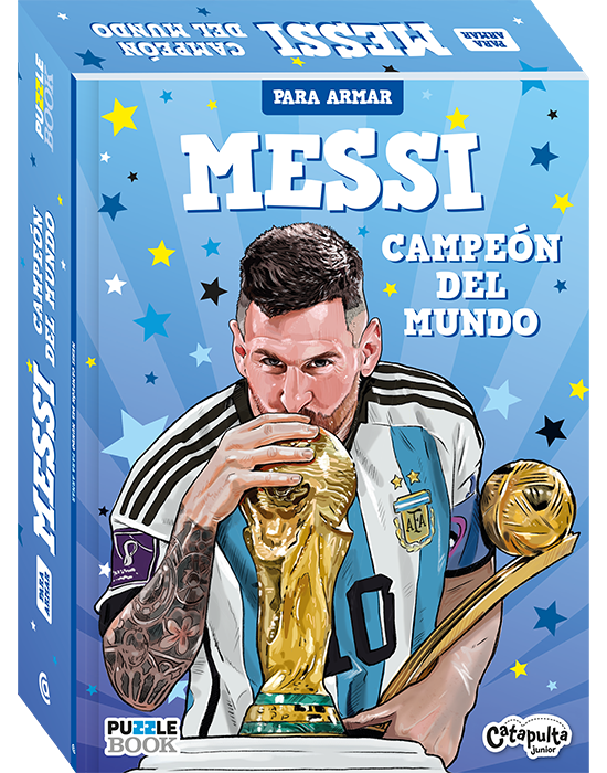 Messi Campeon Del Mundo Para Armar (Con Complemento)