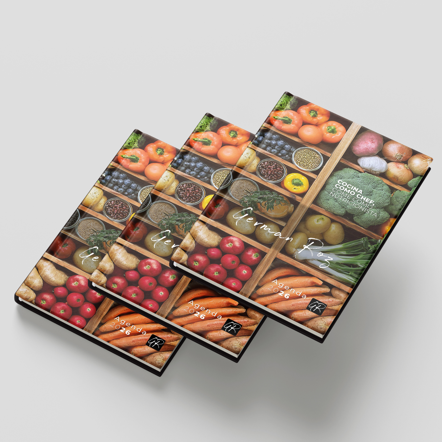 PREVENTA - AGENDA 2026 Germán Roz - "Cocina como Chef. Come como nutricionista"