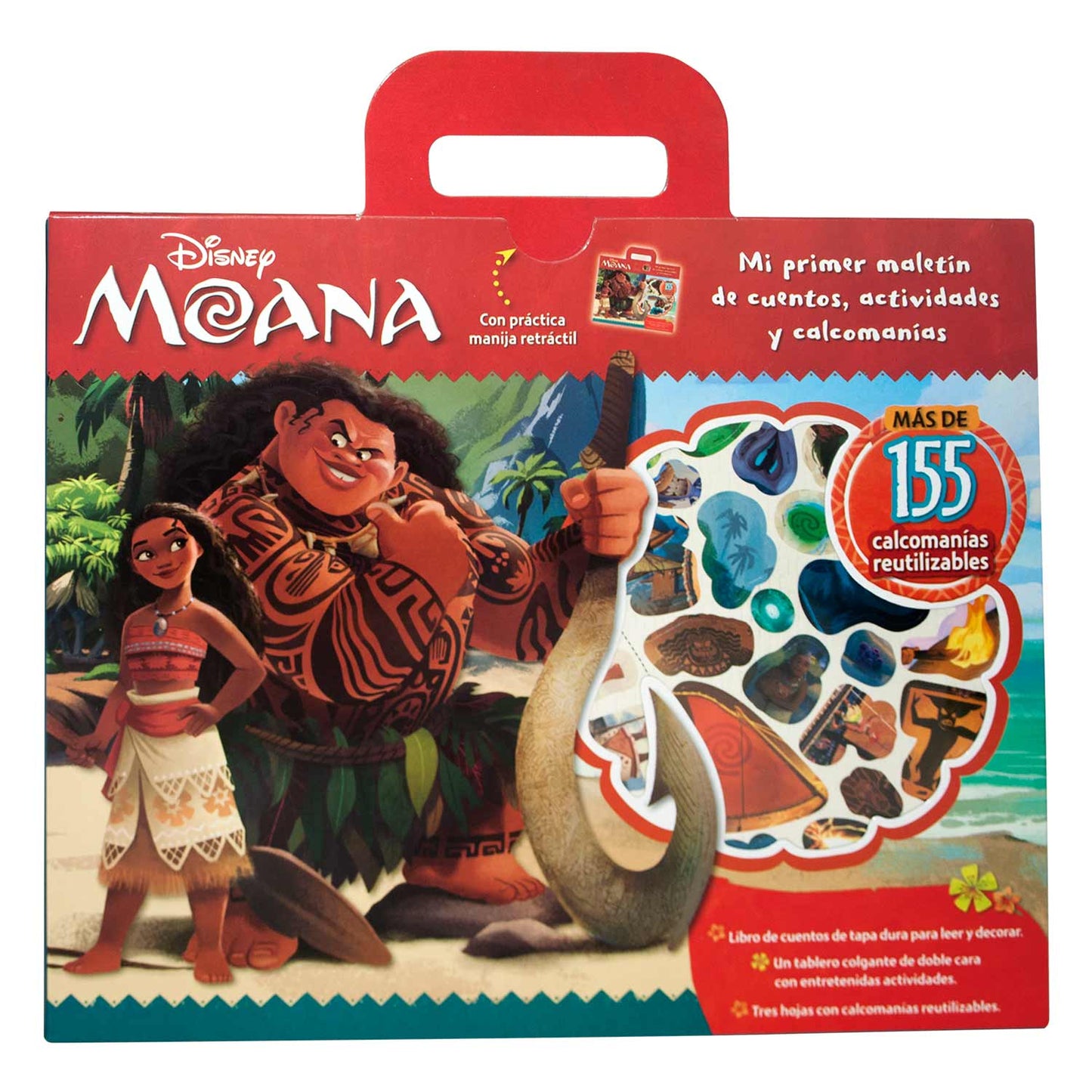 Disney Moana - Maletín de Actividades y Calcamonías