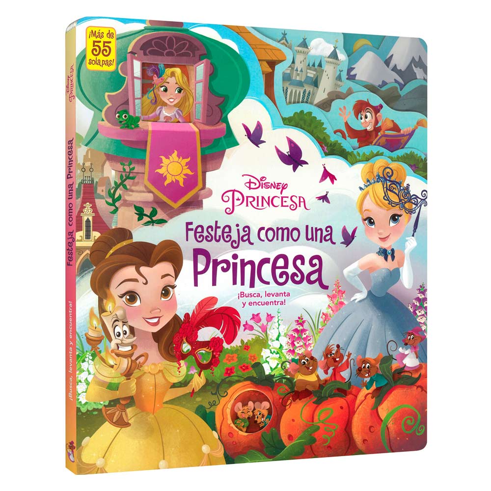 Disney Princesa, Festeja como una Princesa ¡Levanta, busca y encuentra!