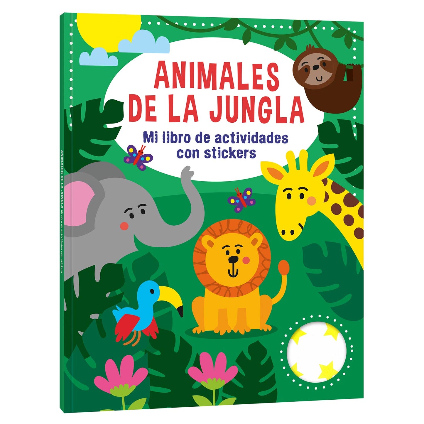 Animales de la jungla - Mi Libro de Actividades con Stickers