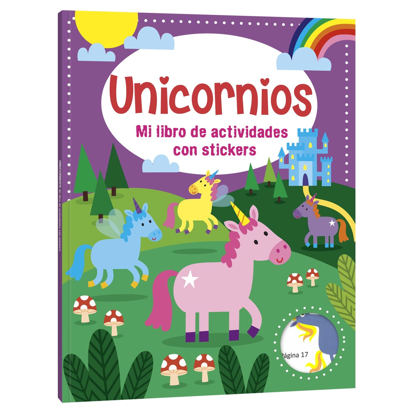Unicornios - Mi Libro de Actividades con Stickers