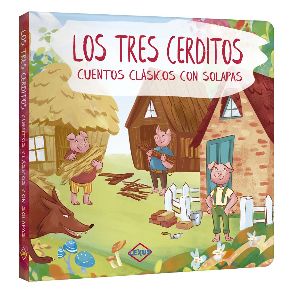 Tres Cerditos - Cuentos con Solapas