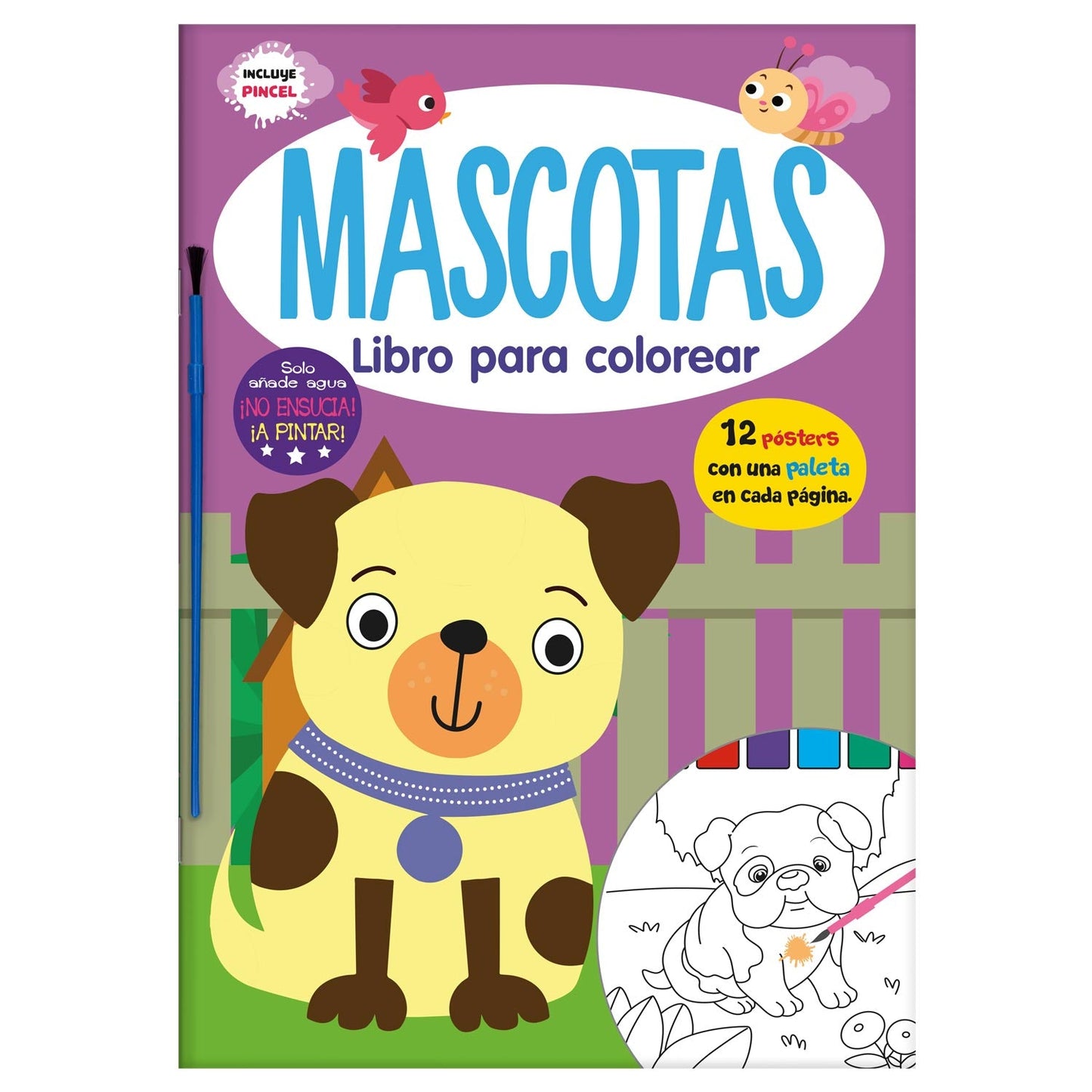 Mascotas Libro para Colorear