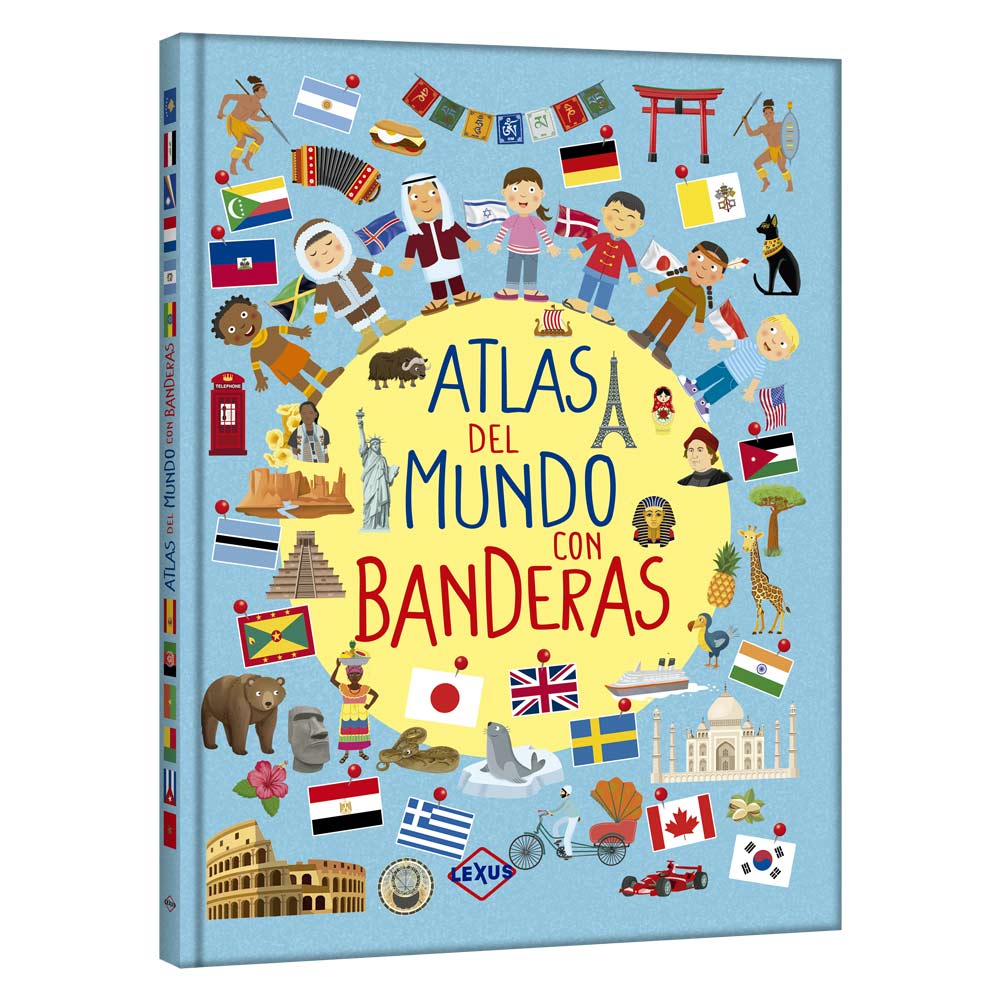 Atlas del Mundo con Banderas