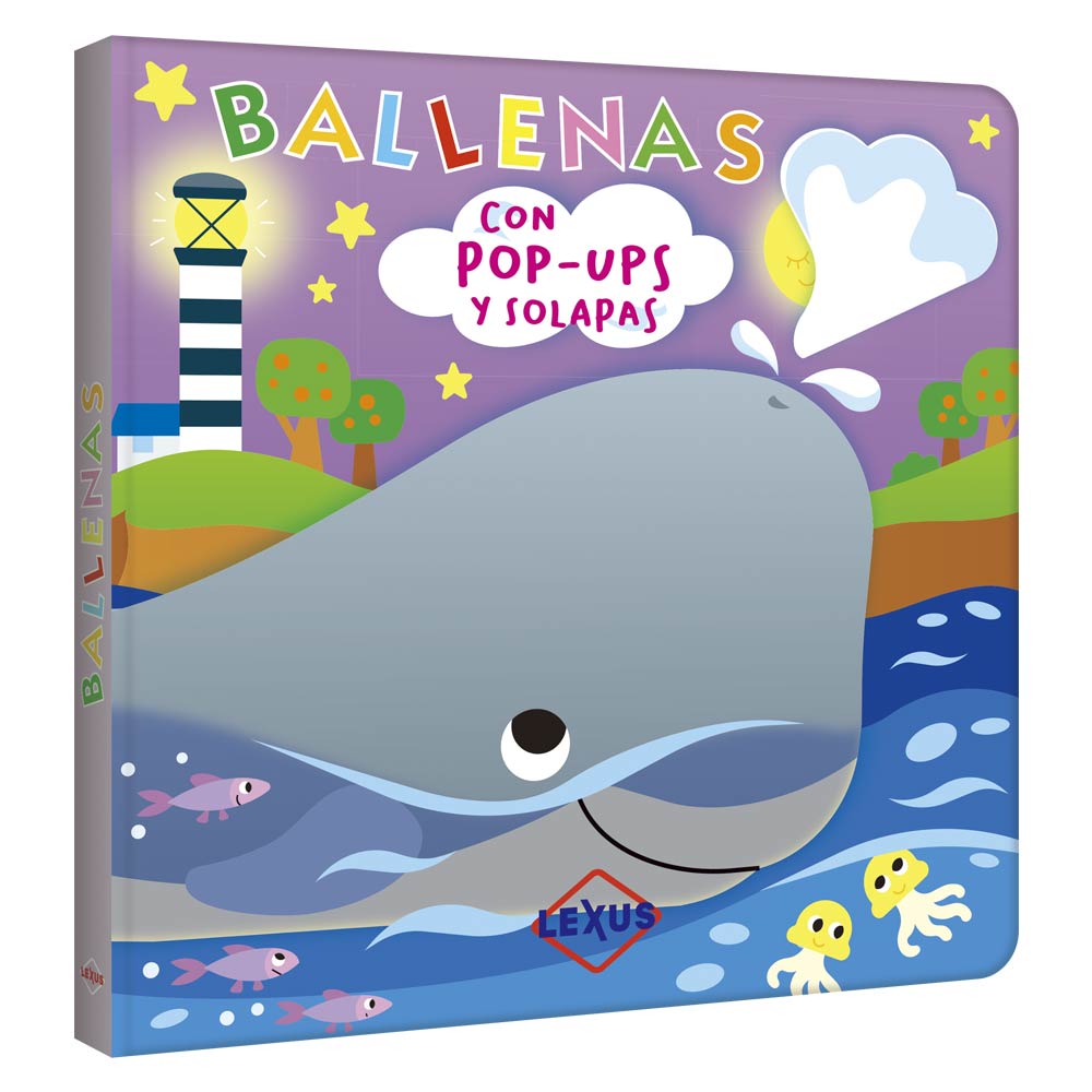 Ballenas Pop Up y Solapas