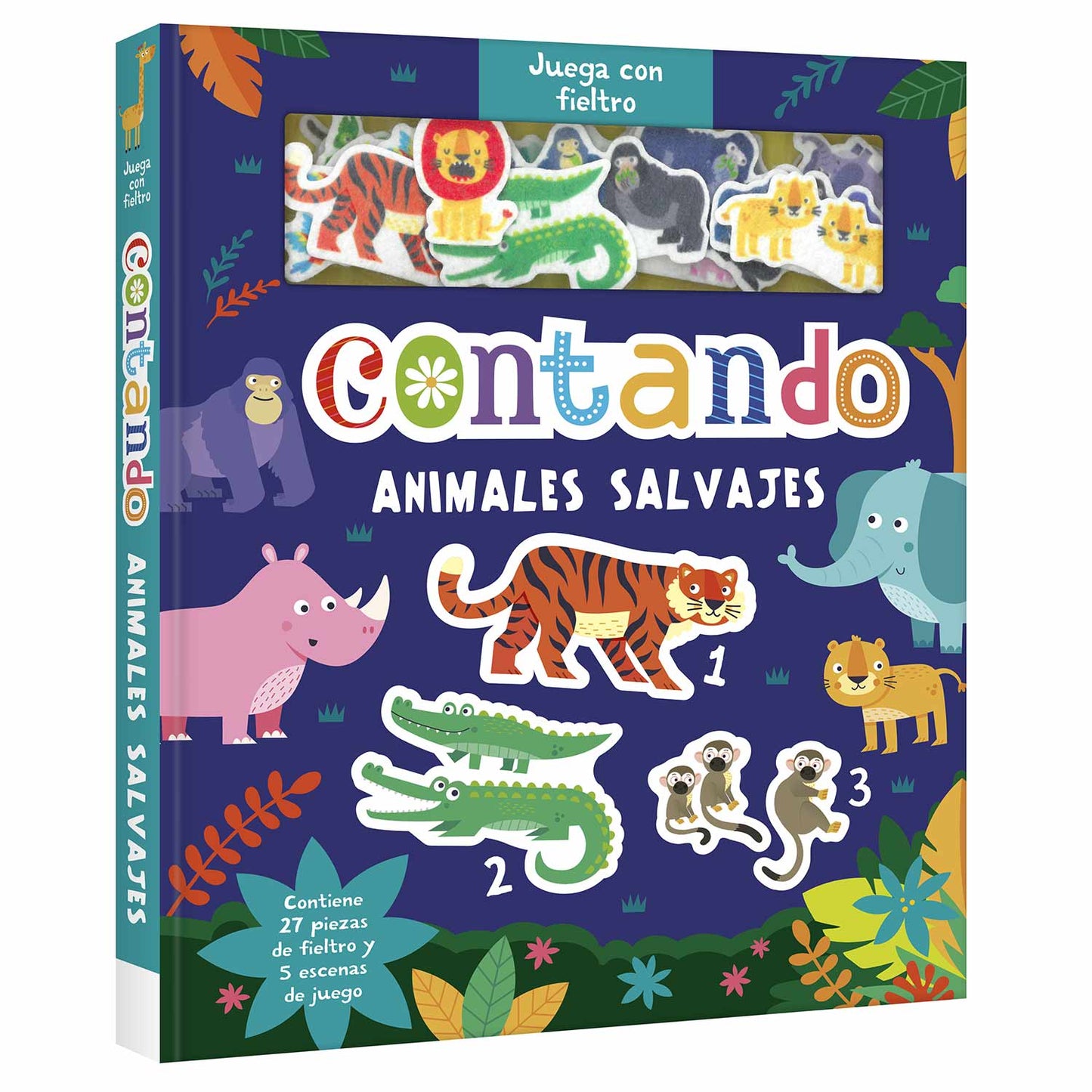 Contando Animales Salvajes - BOOKEALOS