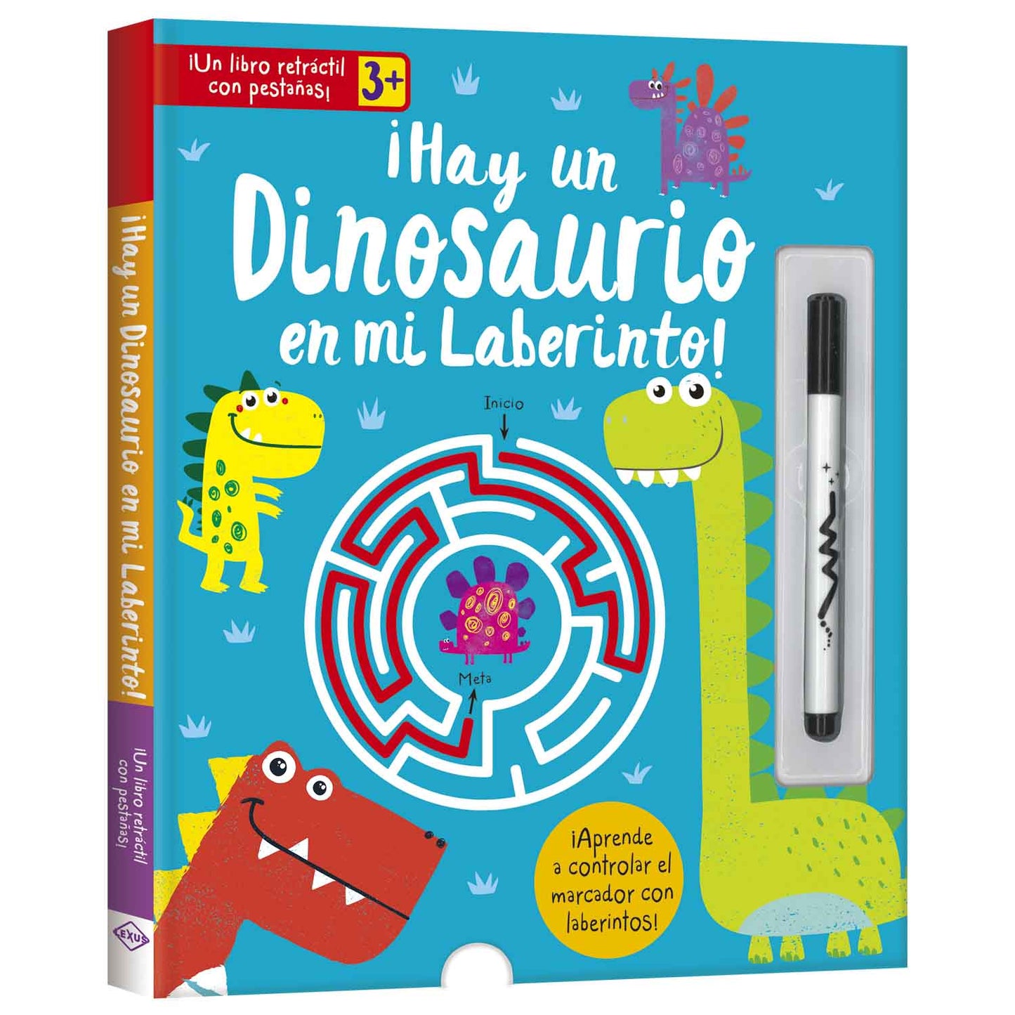 ¡Hay un dinosaurio en mi laberinto! + Plumón