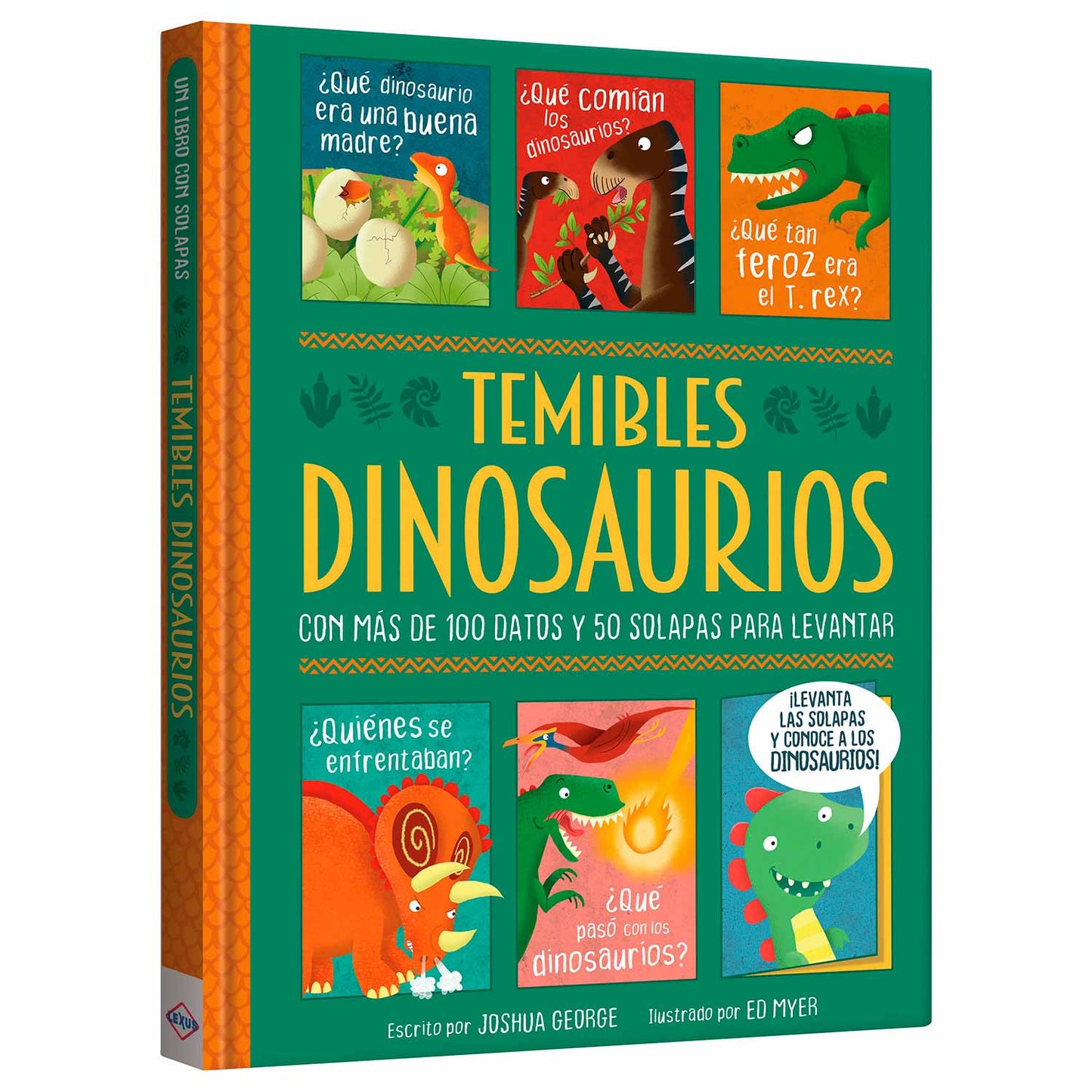 Temibles Dinosaurios - Libro con Solapas Divertidas