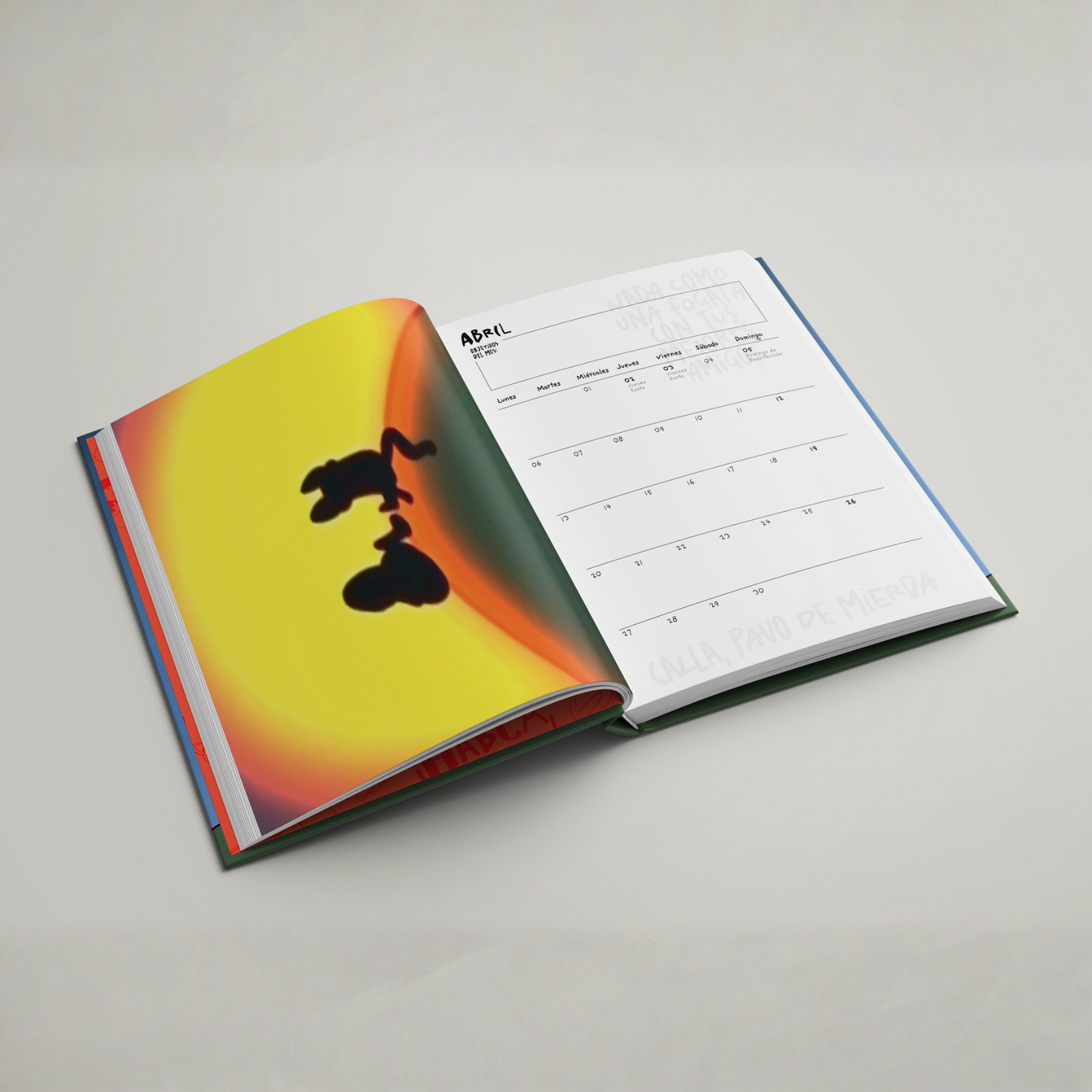 PREVENTA - AGENDA 2026 "FREDY el Cuy Interdimensional"