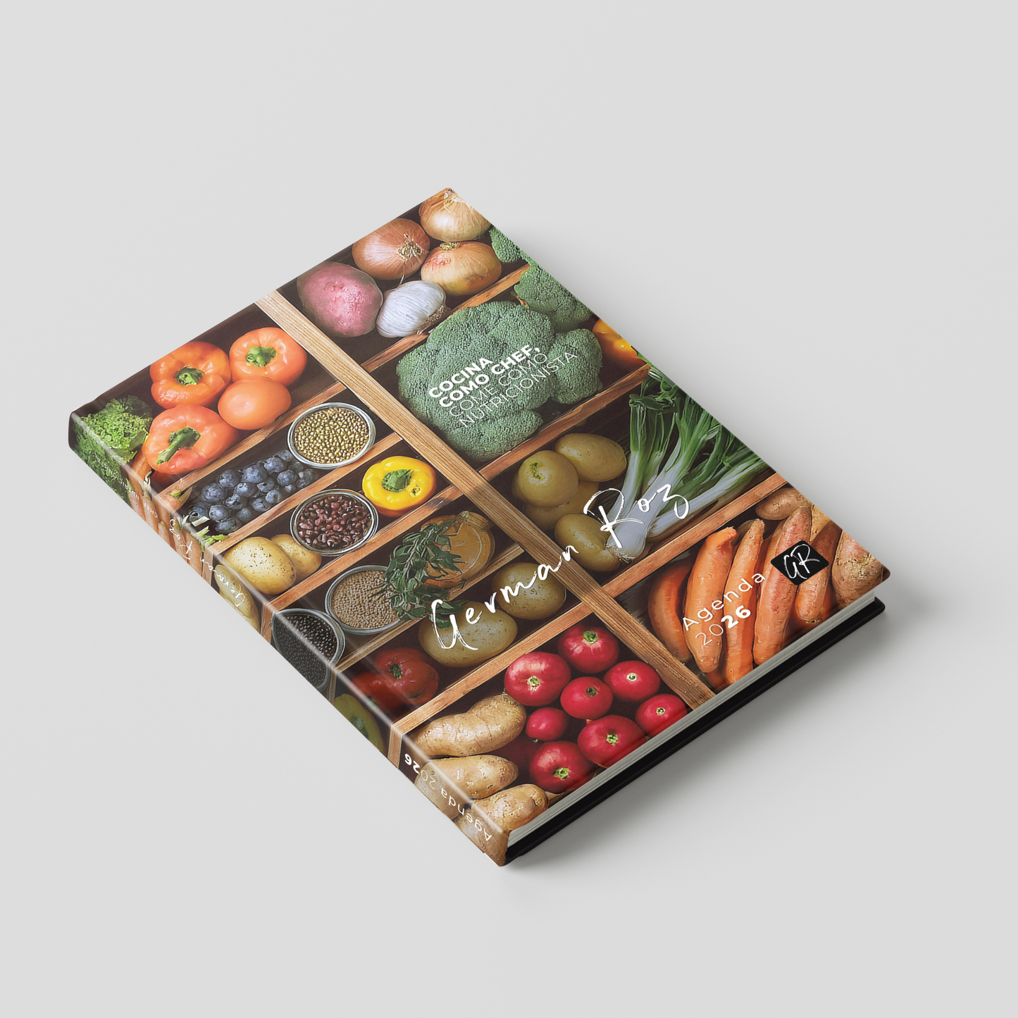 PREVENTA - AGENDA 2026 Germán Roz - "Cocina como Chef. Come como nutricionista"