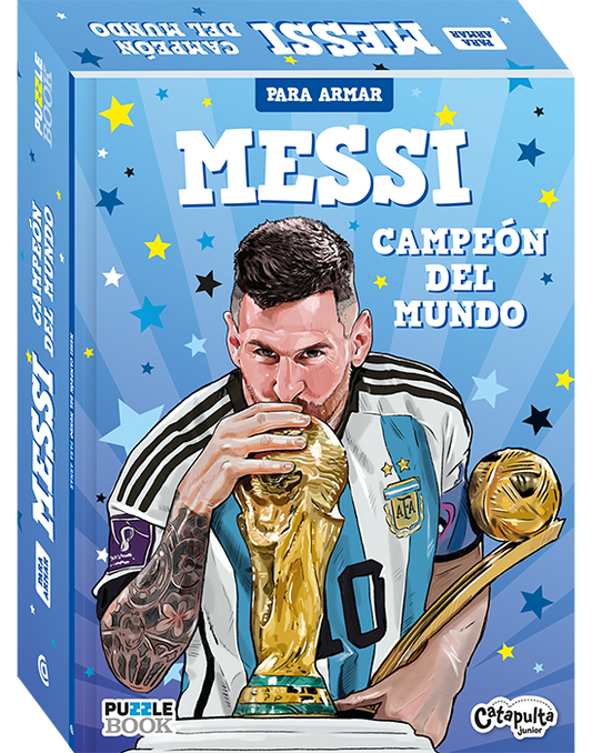 Messi Campeon Del Mundo Para Armar (Con Complemento)