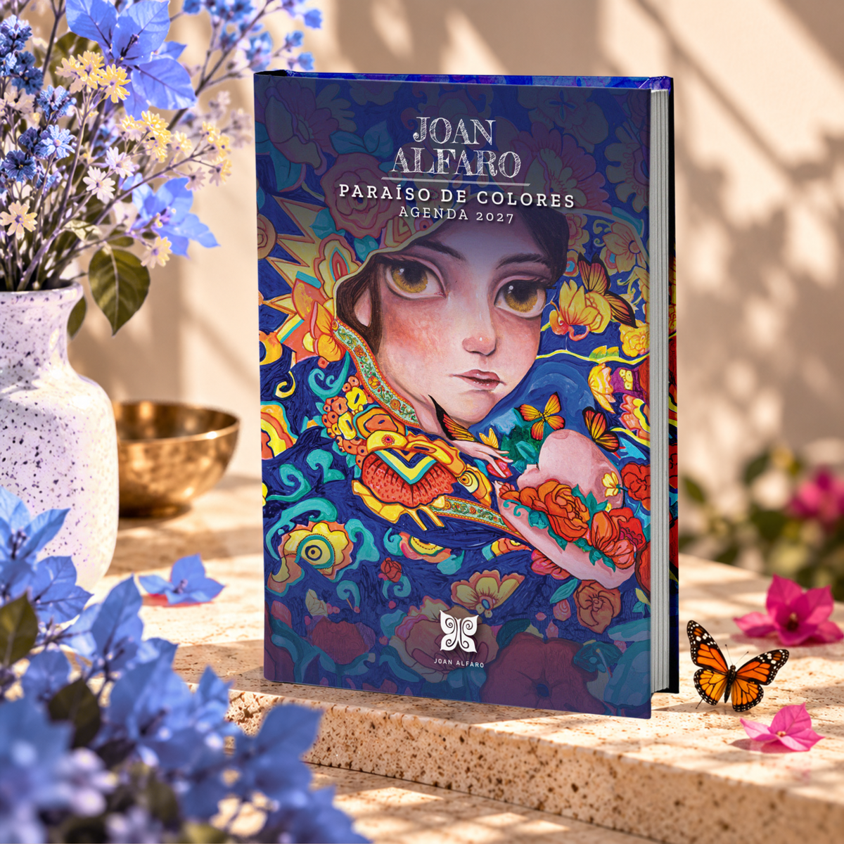 AGENDA 2027 - PARAISO DE COLORES - JOAN ALFARO