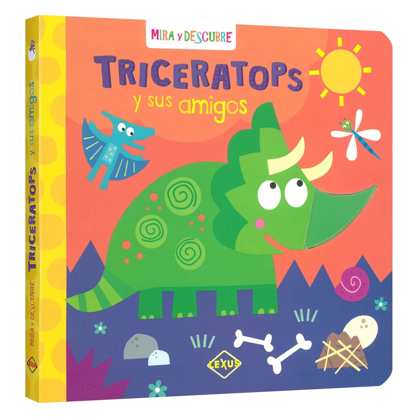 Mira y Descubre - Triceratops y sus amigos