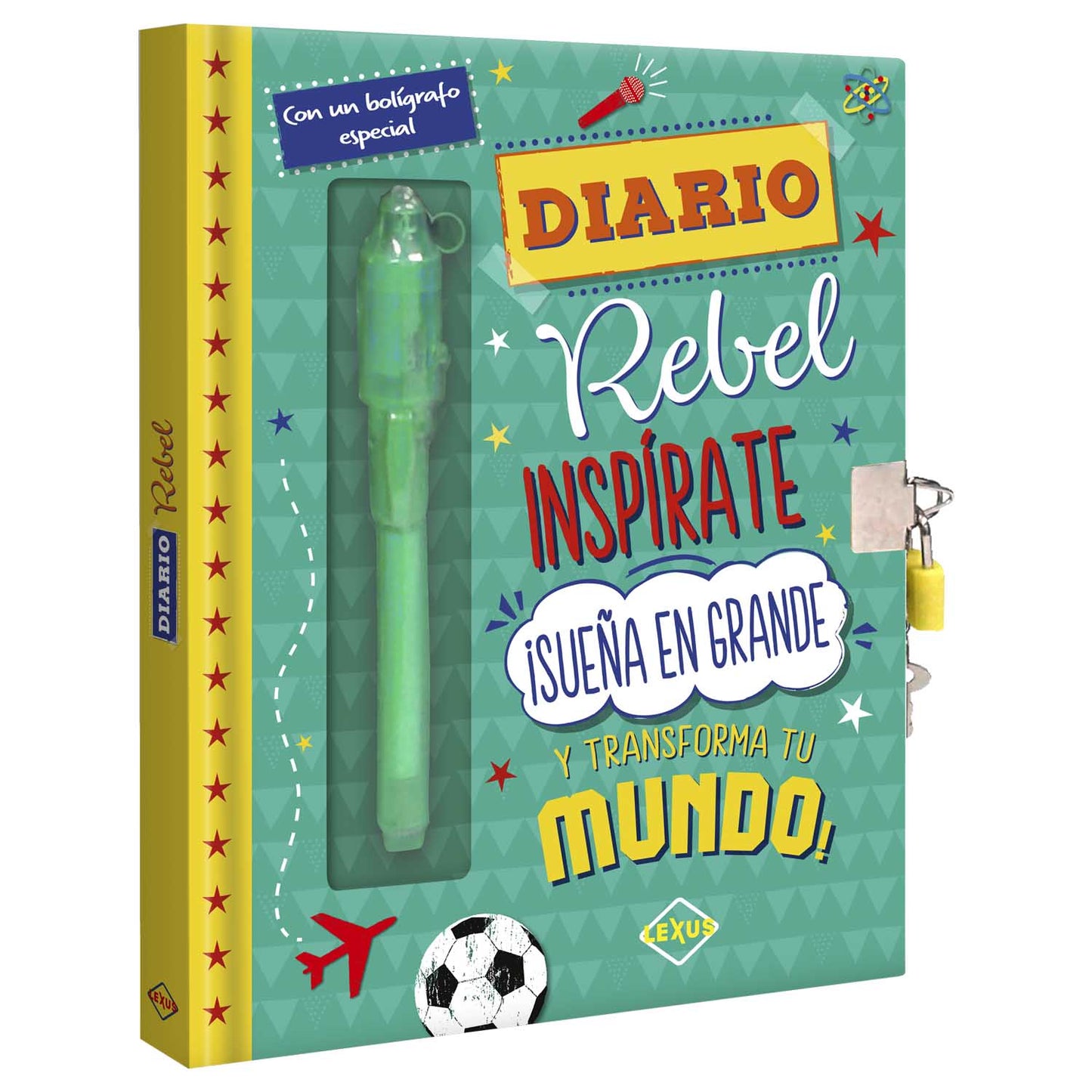 Diario Rebel, Inspírate ¡Sueña en Grande y Transforma tu Mundo!