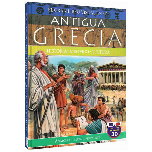 Gran Libro visual en 3D Antigua Grecia
