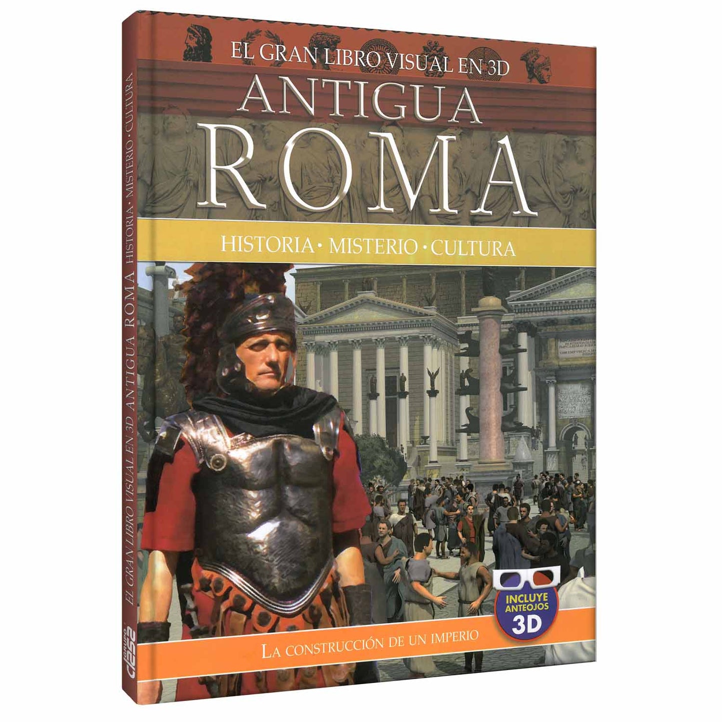 Gran Libro visual en 3D Antigua Roma