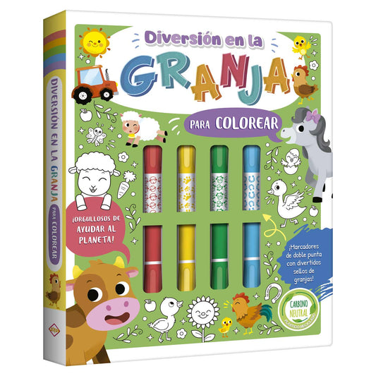 Diversión en la Granja - Para colorear