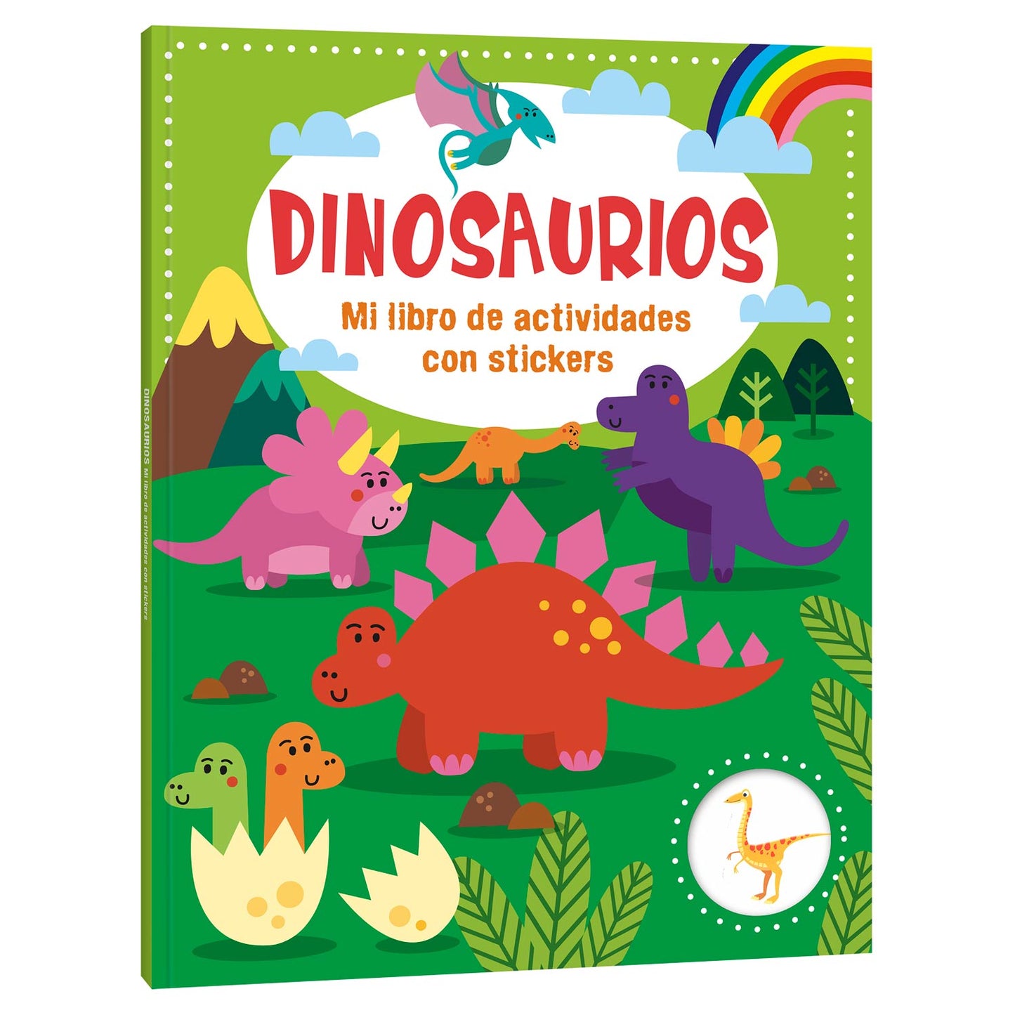 Dinosaurios - Mi Libro de Actividades con Stickers