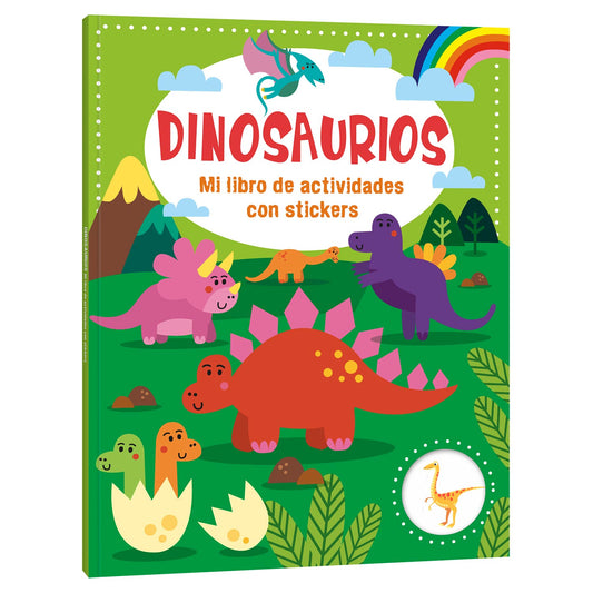 Dinosaurios - Mi Libro de Actividades con Stickers