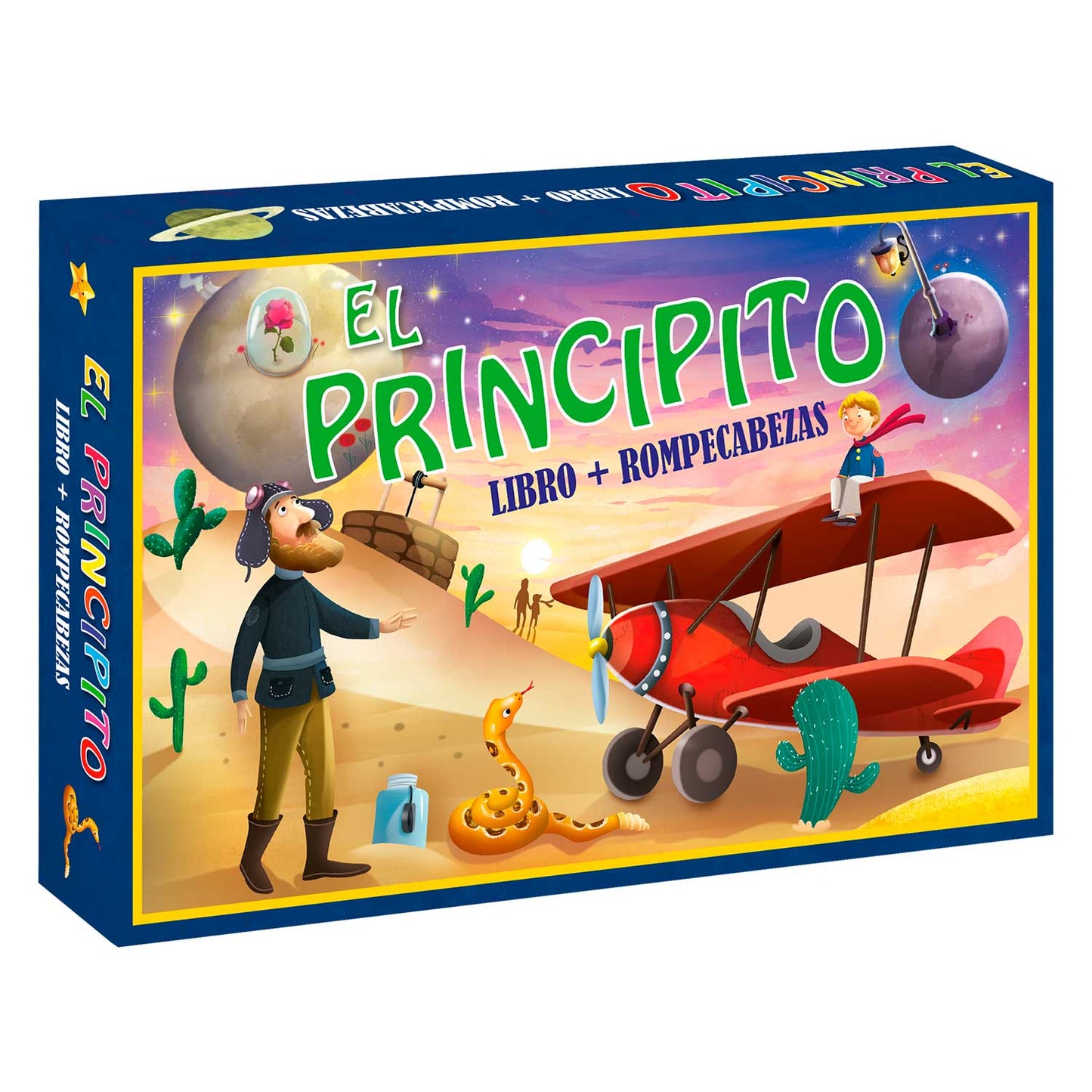 El Principito Libro + Rompecabezas