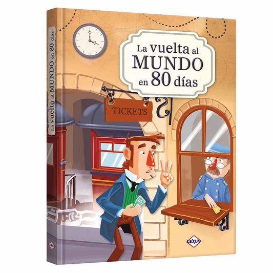 La Vuelta al Mundo en 80 Días - BOOKEALOS