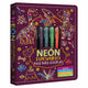 Neón Dinosaurios pack para Colorear