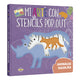 Stencil Pop Out Animales Salvajes
