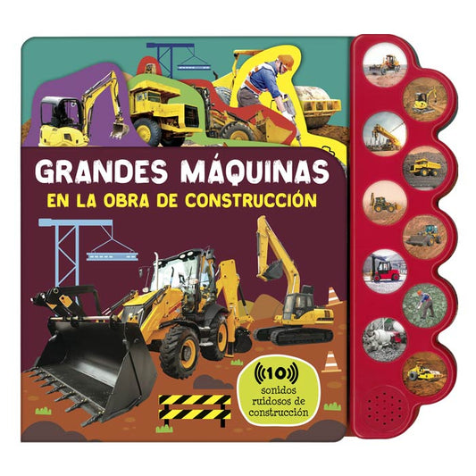 Grandes Maquinas en la obra de Construcción