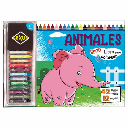 Animales - Libros para Colorear - BOOKEALOS