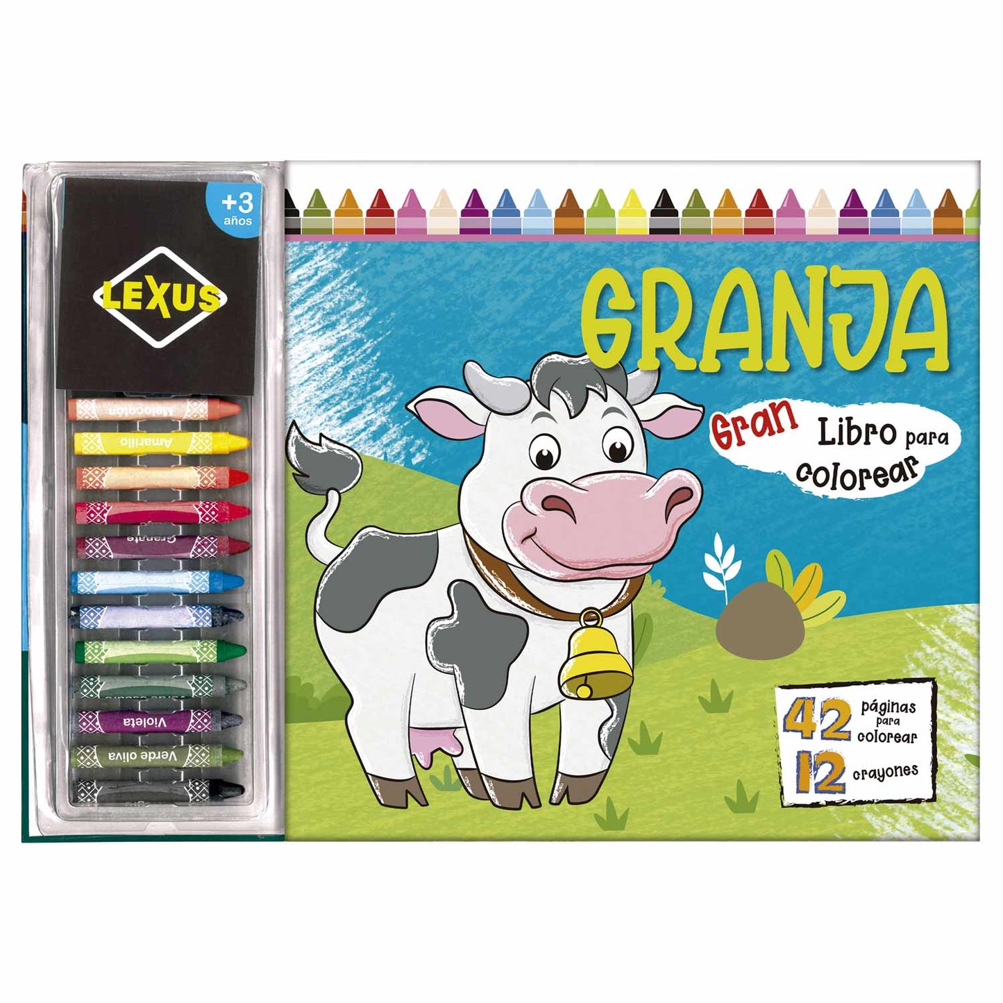 Granja - Libro para Colorear
