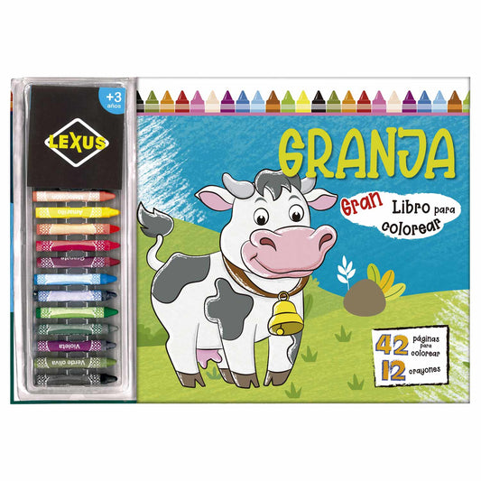 Granja - Libro para Colorear