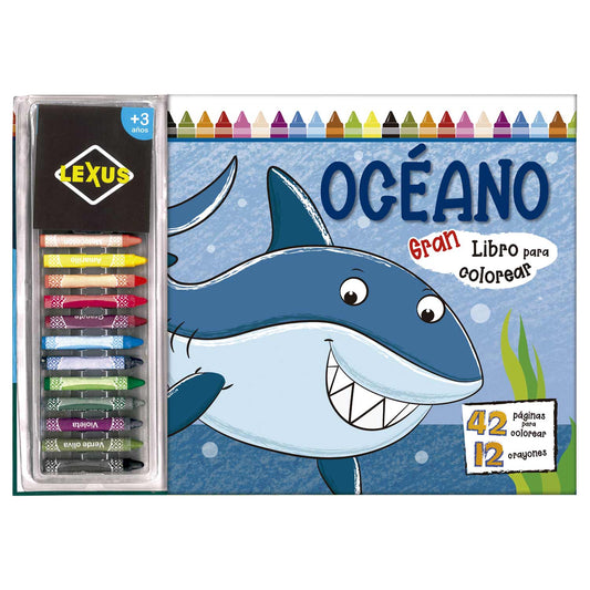 Océano - Libro para Colorear