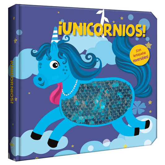 ¡Unicornios! Con lentejuelas