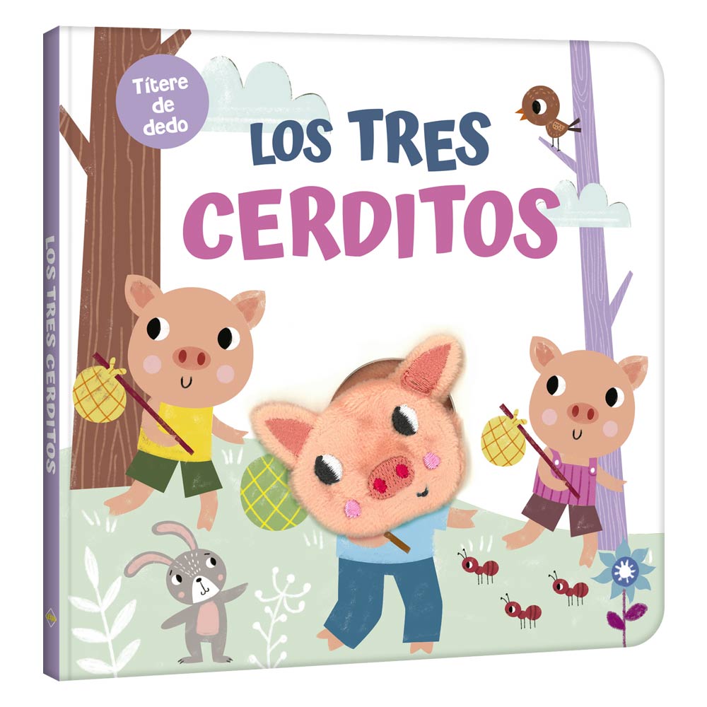 Los Tres Cerditos - Títere de dedo
