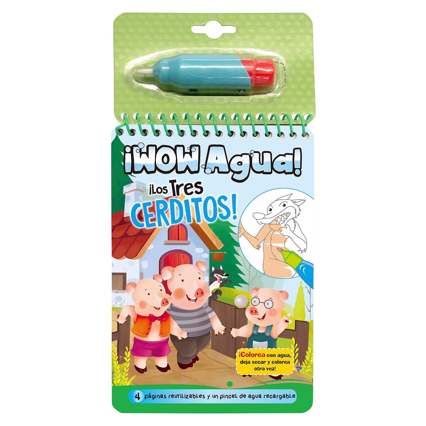 Wow Agua Tres Cerditos