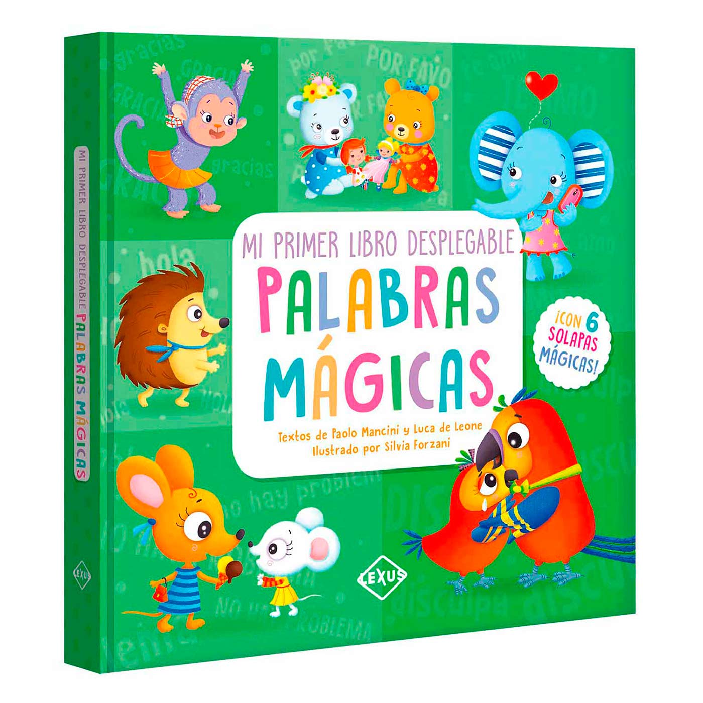 Mi primer libro desplegable Palabras Mágicas - BOOKEALOS