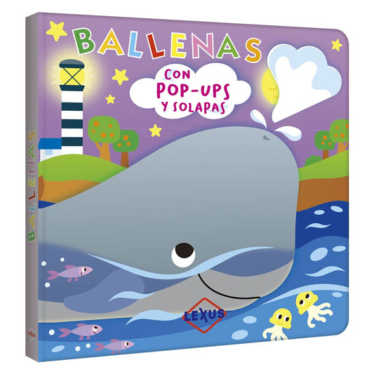 Ballenas Pop Up y Solapas