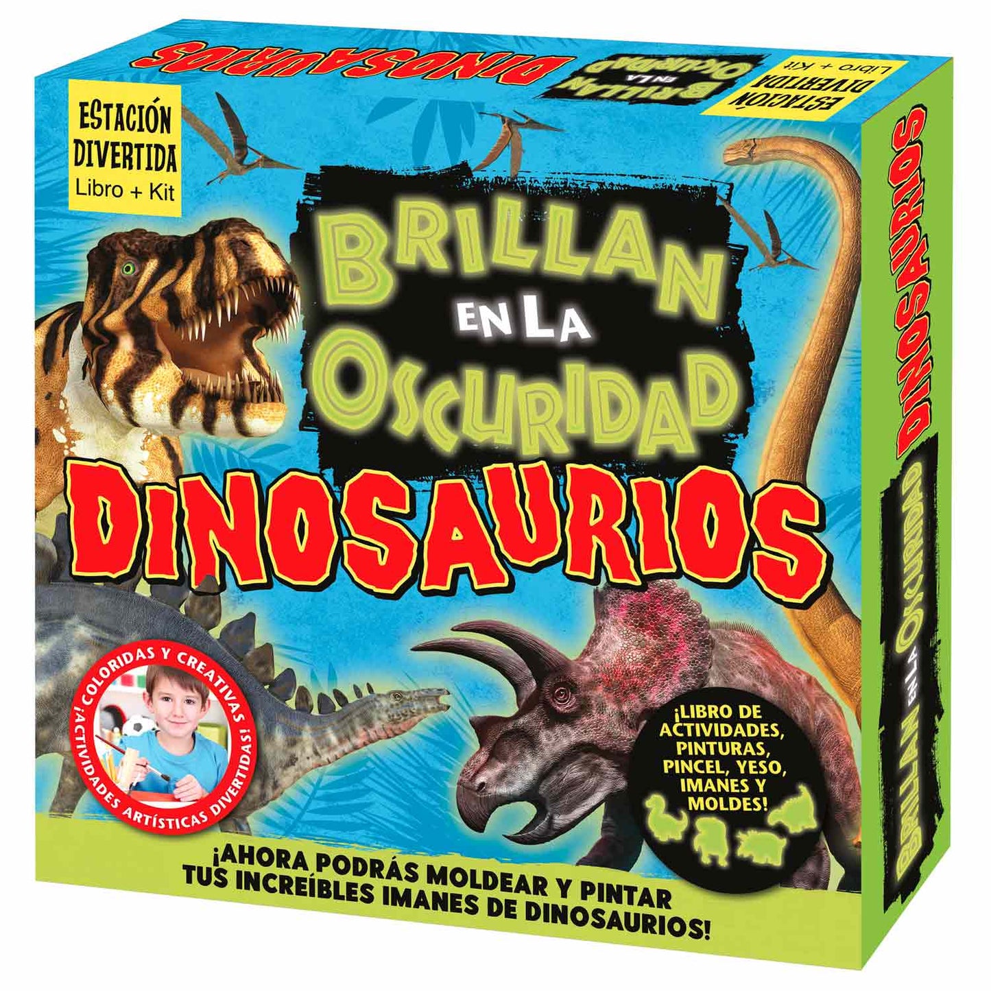 Brillan en la Oscuridad Dinosaurios