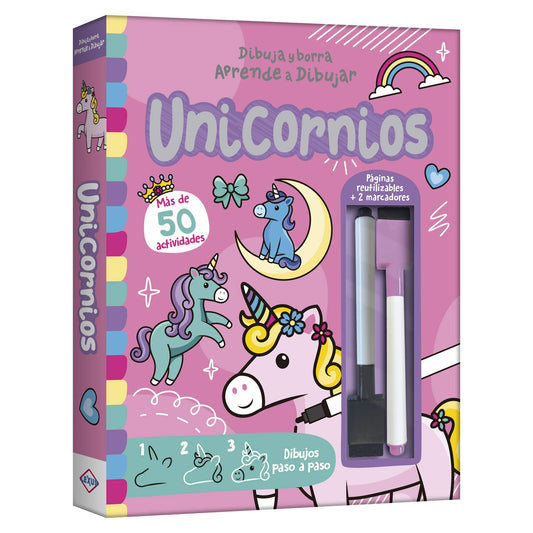 Unicornios - Dibuja y Borra