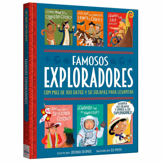Famosos Exploradores - Libro con Solapas Divertidas