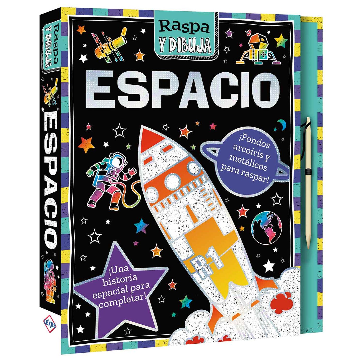 Espacio, Raspa y Dibuja