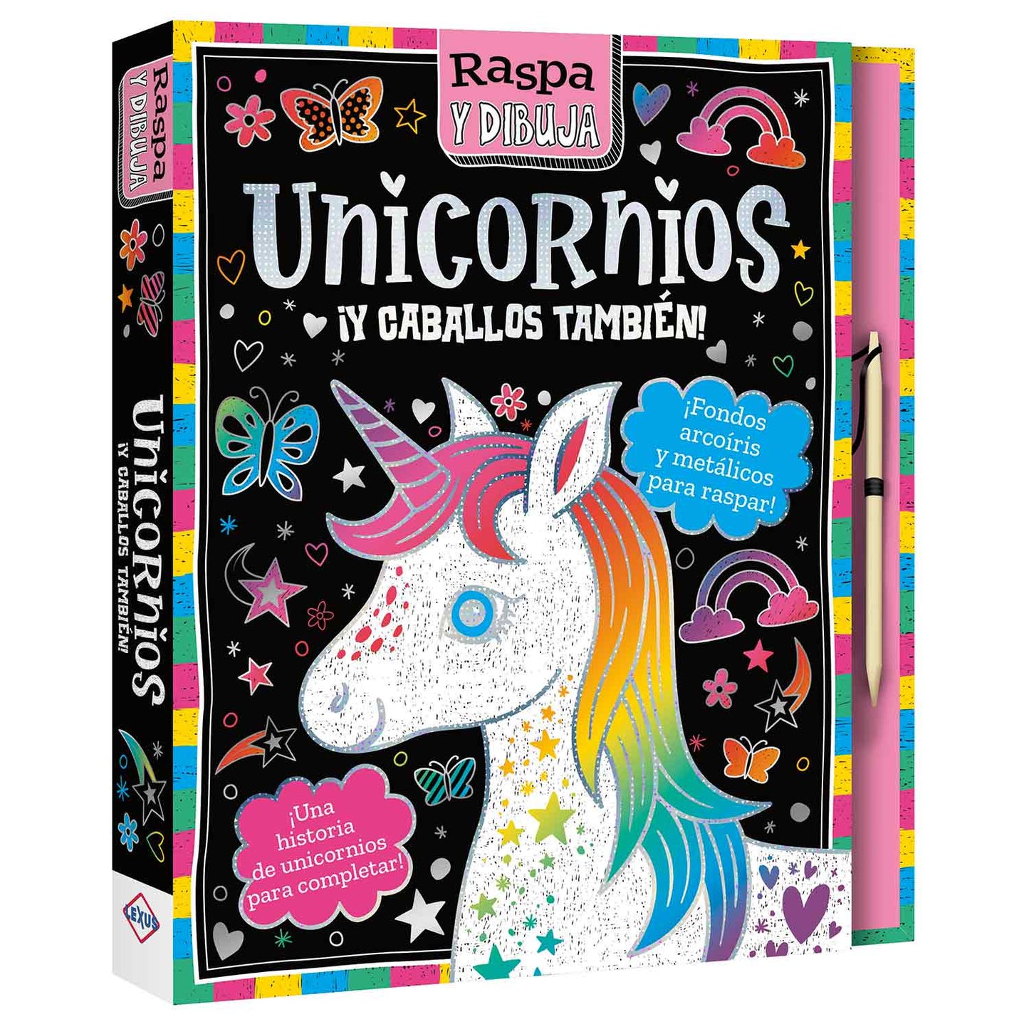 Unicornios, Raspa y Dibuja